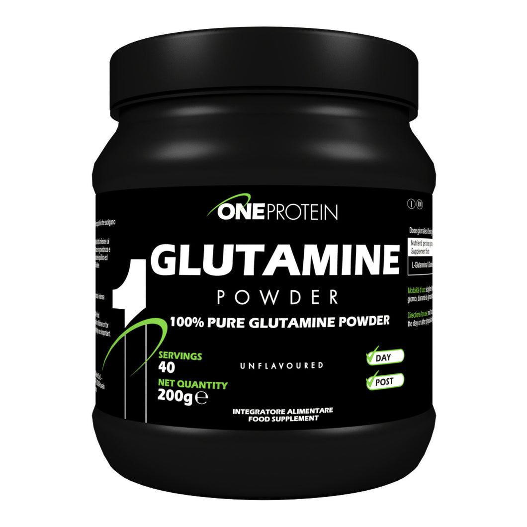 ONE PROTEIN Glutamine Powder 200 grammi