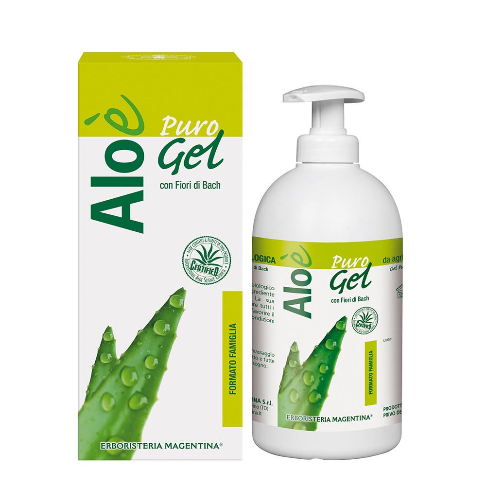 Aloè Puro Gel Bio - Formato Famiglia500 ml